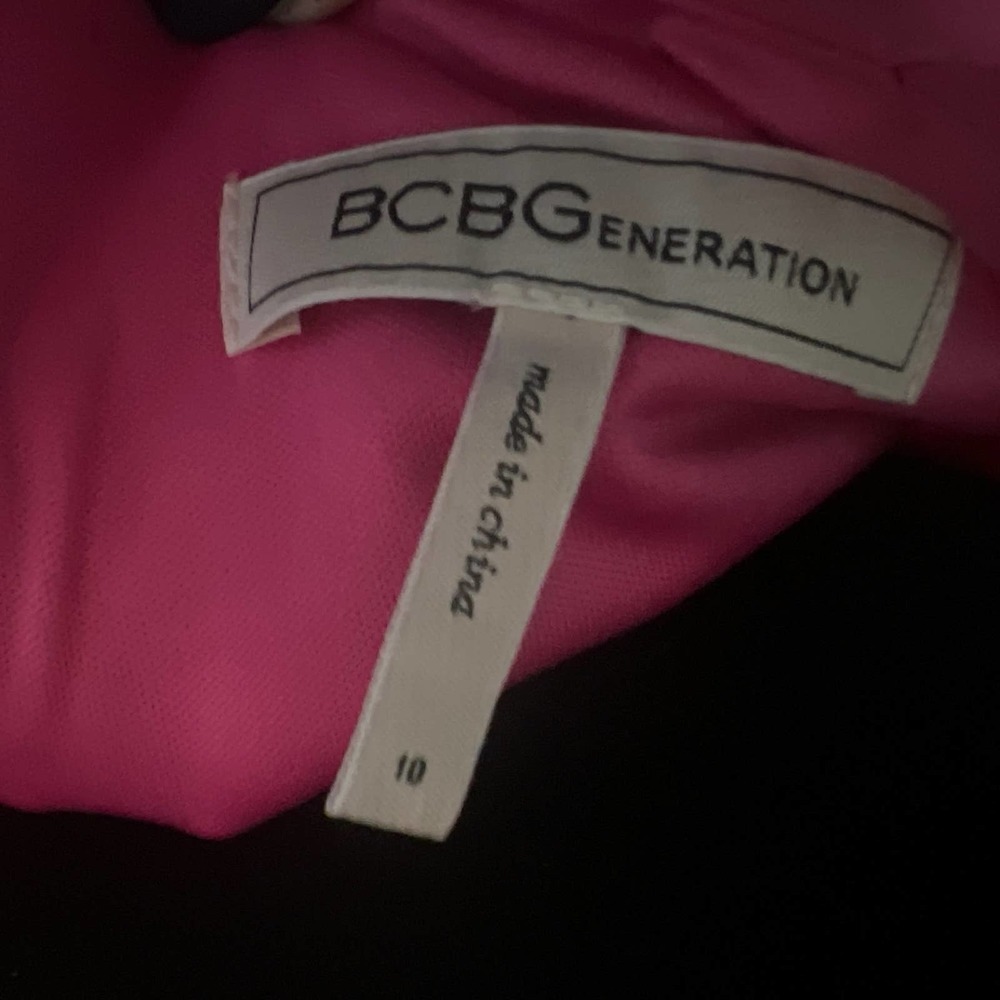 BCBG Pink Dress with Ruffle - Picture 4 of 4